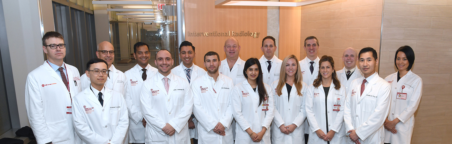 Group photo of Interventional Radiology providers