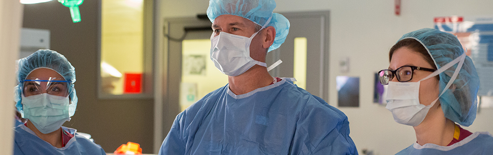 Weill Cornell Medicine's Dr. Gregory Dakin in the operating room