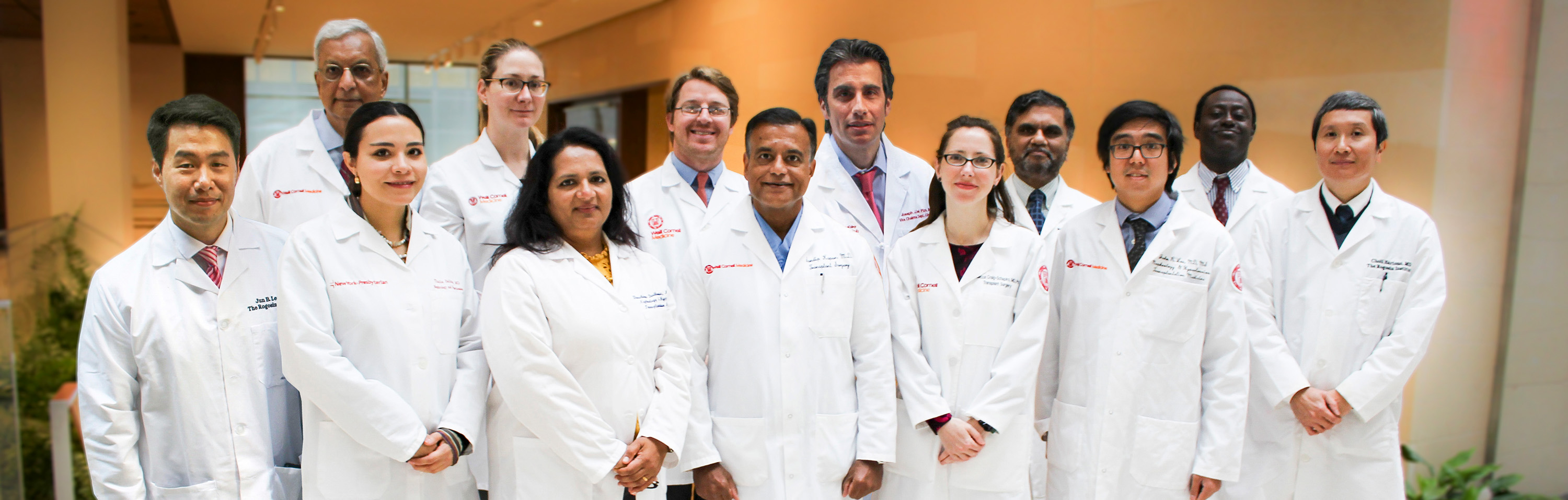 The adult kidney transplantation team at Weill Cornell Medicine