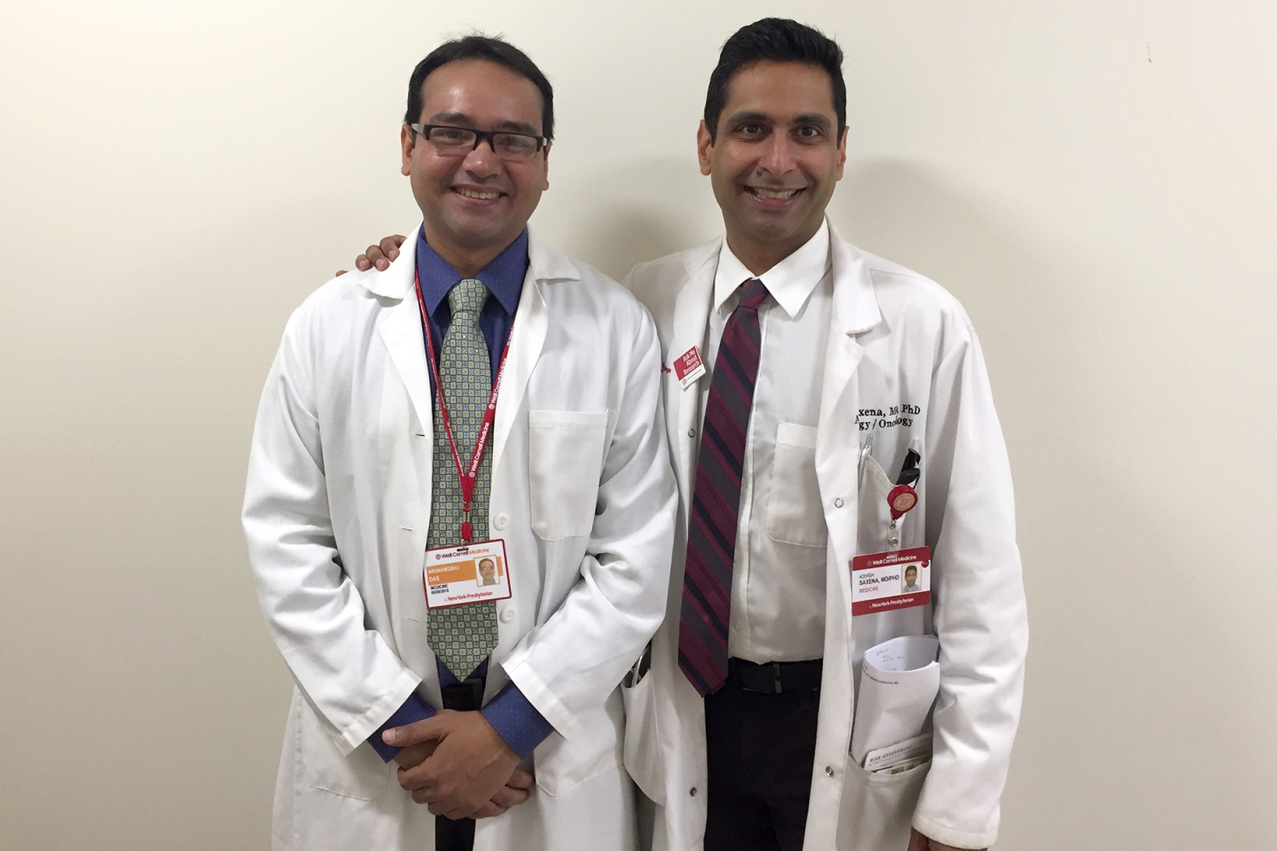 Dr. Arunangshu Das and Dr. Ashish Saxena