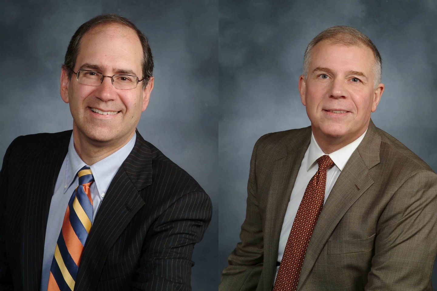 Headshots of Drs. Joel Stein and Michael O'Dell of Weill Cornell Medicine
