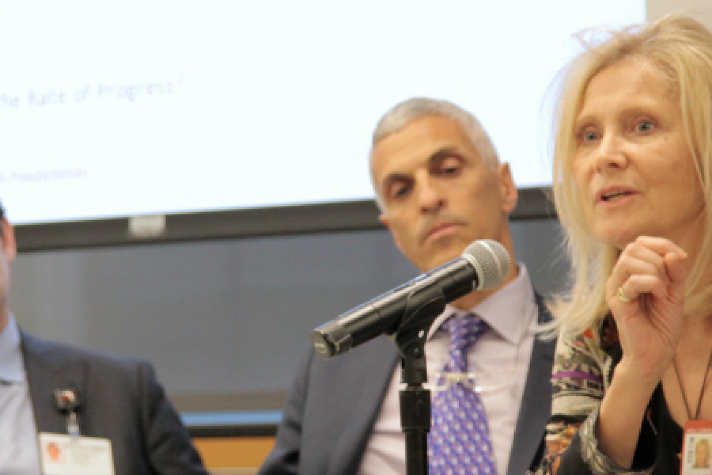 Speaking panel