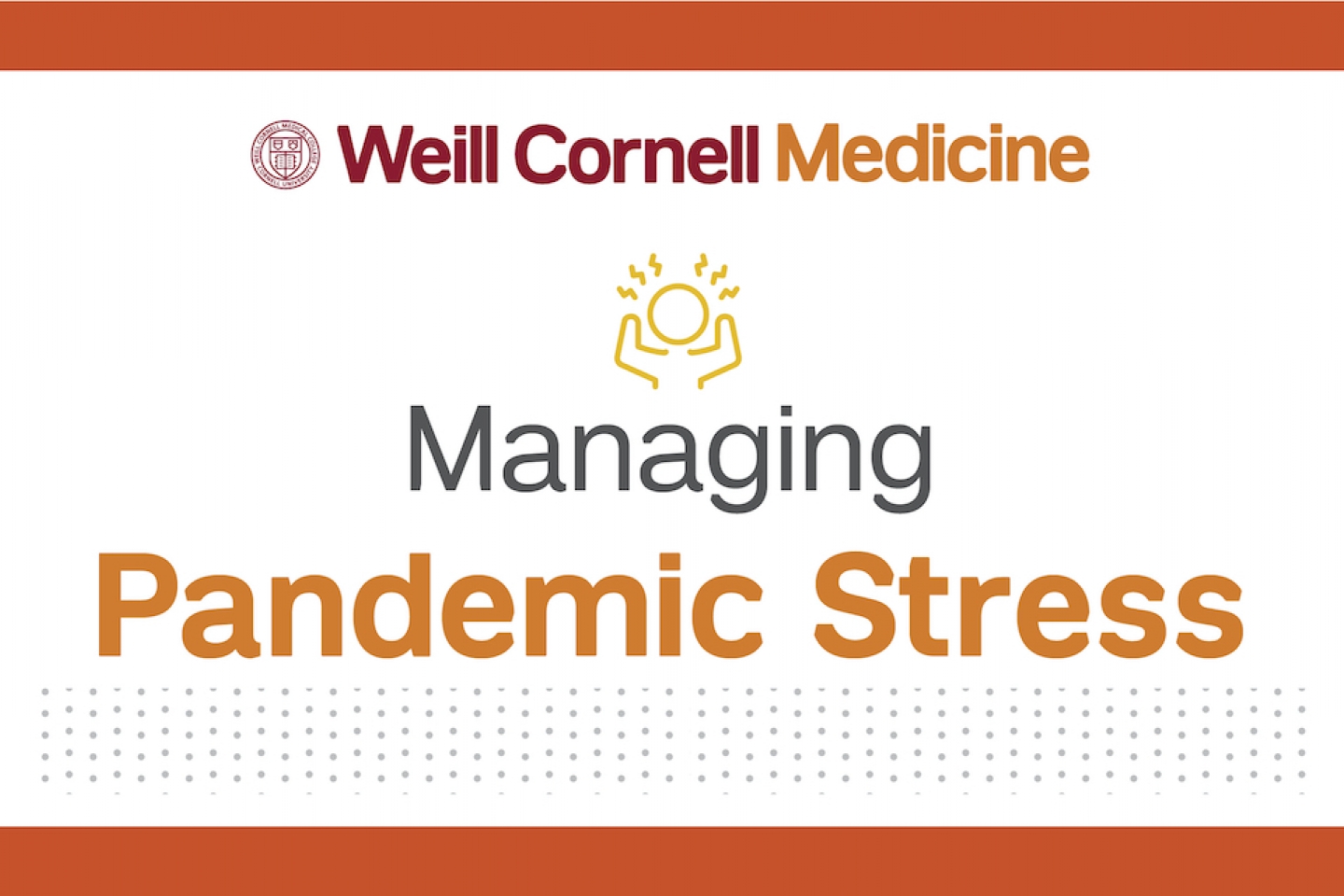 managing pandemic stress