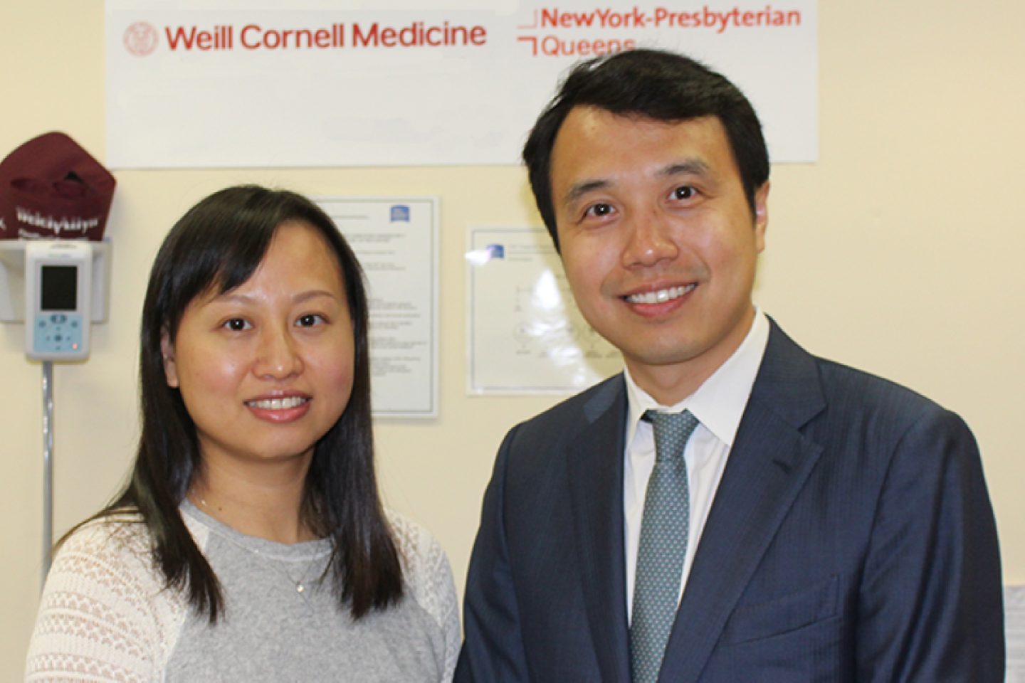 Danli Lin and Dr. Ning Lin