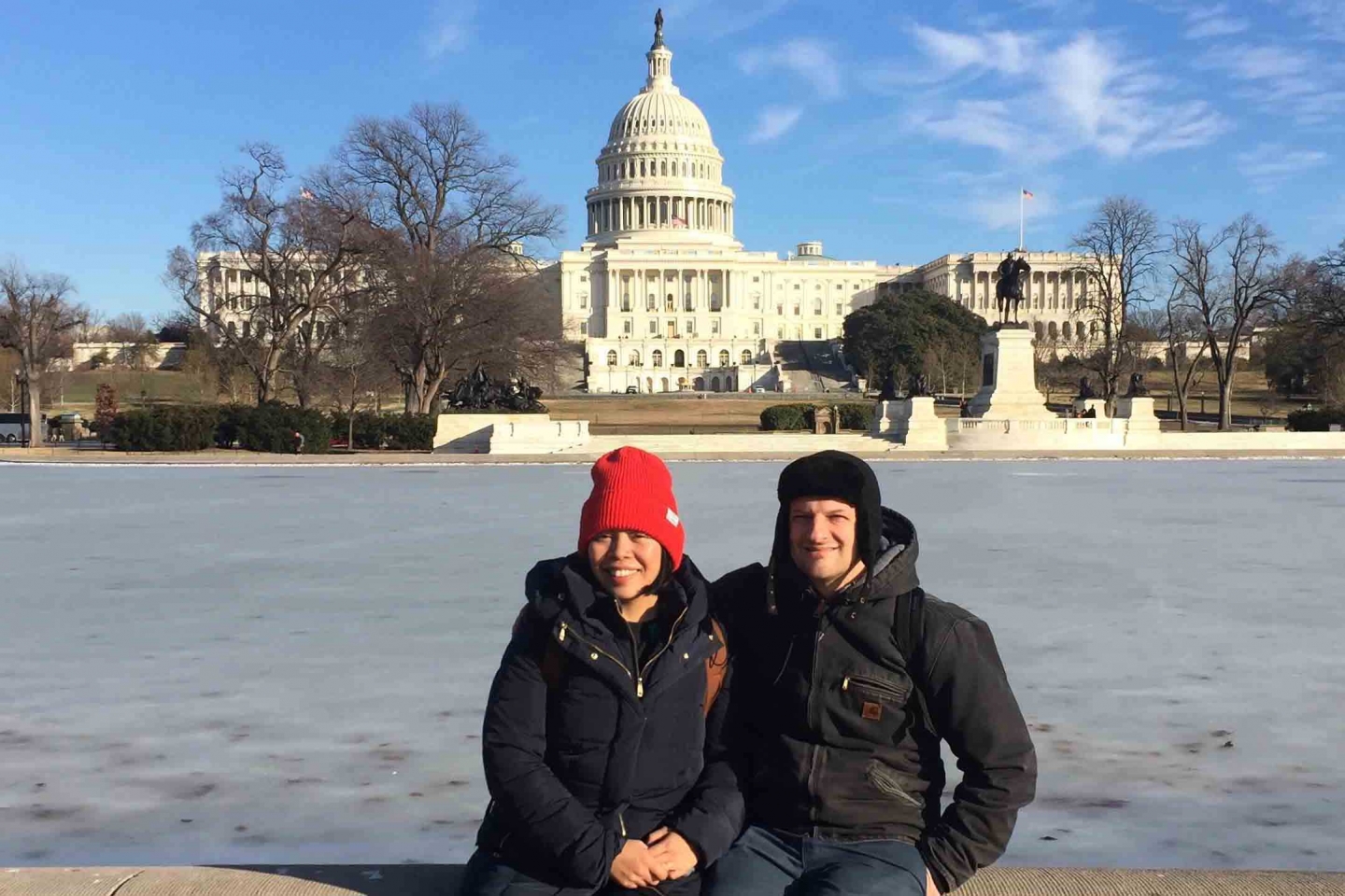 Phillip Gerson, pictured above posing for a photo with his wife, was diagnosed with epilepsy when he was 17 years old but now lives seizure-free after receiving care at Weill Cornell Medicine. Photo of Phillip Gerson, who was treated for epilepsy at Weill Cornell Medicine, with his wife