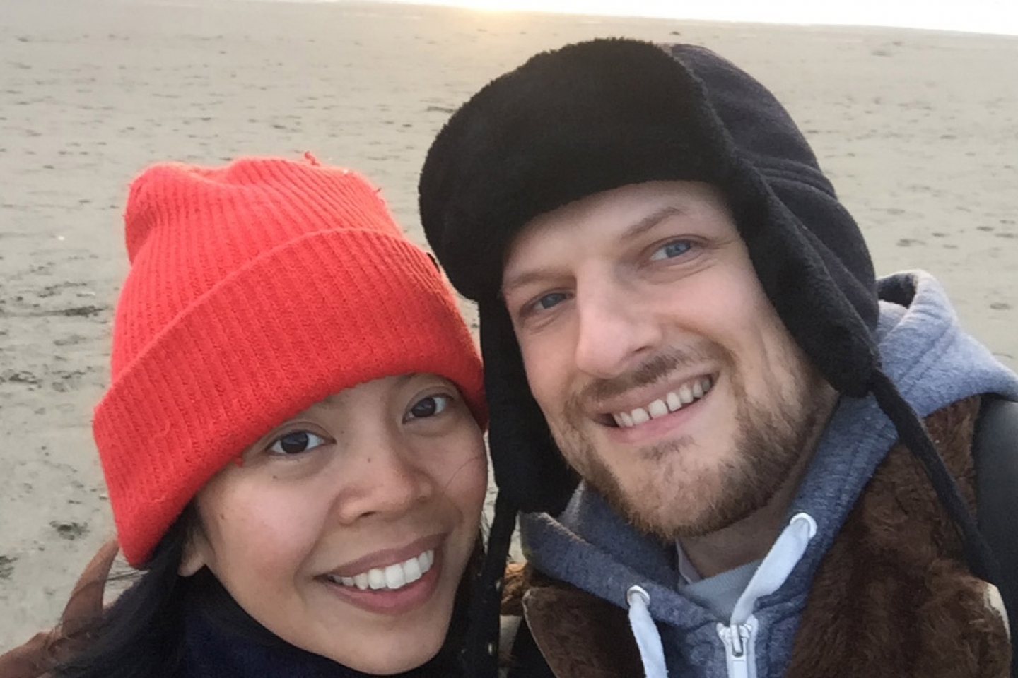 Gerson, pictured above posing for a photo with his wife, was diagnosed with epilepsy when he was 17 years old but now lives seizure-free after receiving care at Weill Cornell Medicine. Photo of Phillip Gerson, who was treated for epilepsy at Weill Cornell Medicine.