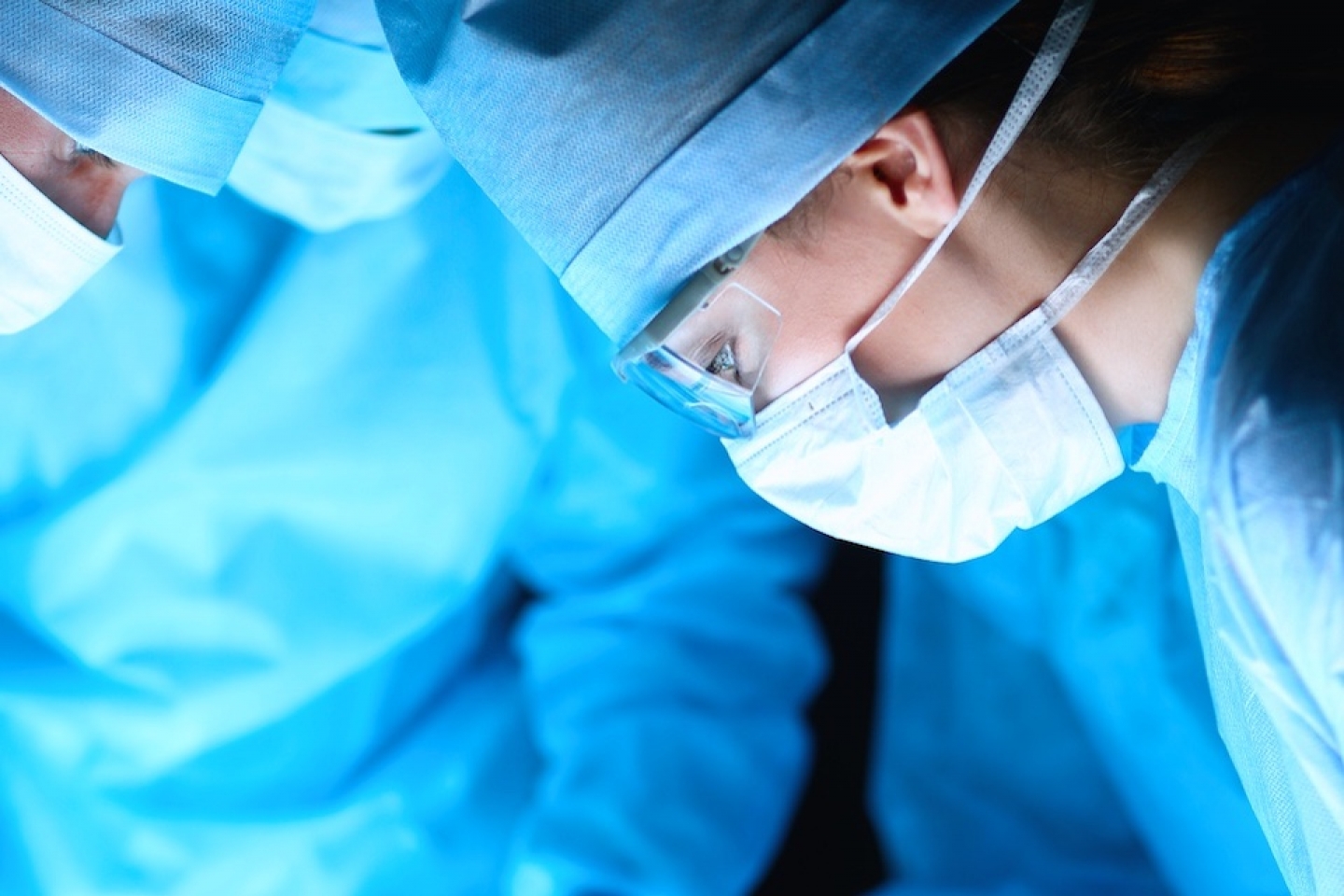 surgeon during operation