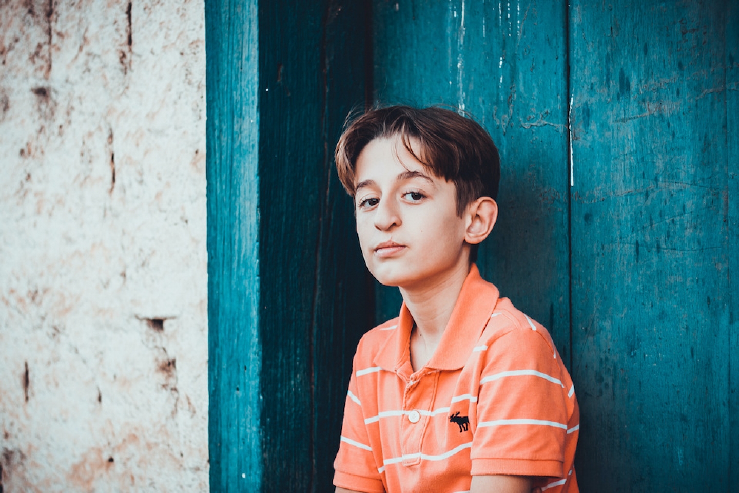 boy with a cleft lip