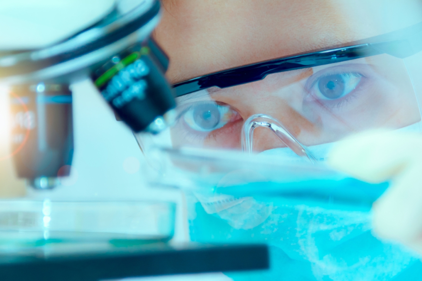 Scientists are certain activities on experimental science like mixing chemicals or entry data to develop medicine, foods for everyone on the world, film effect.