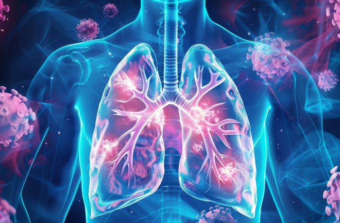 AI lung image