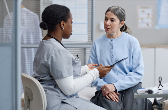 Doctor and patient