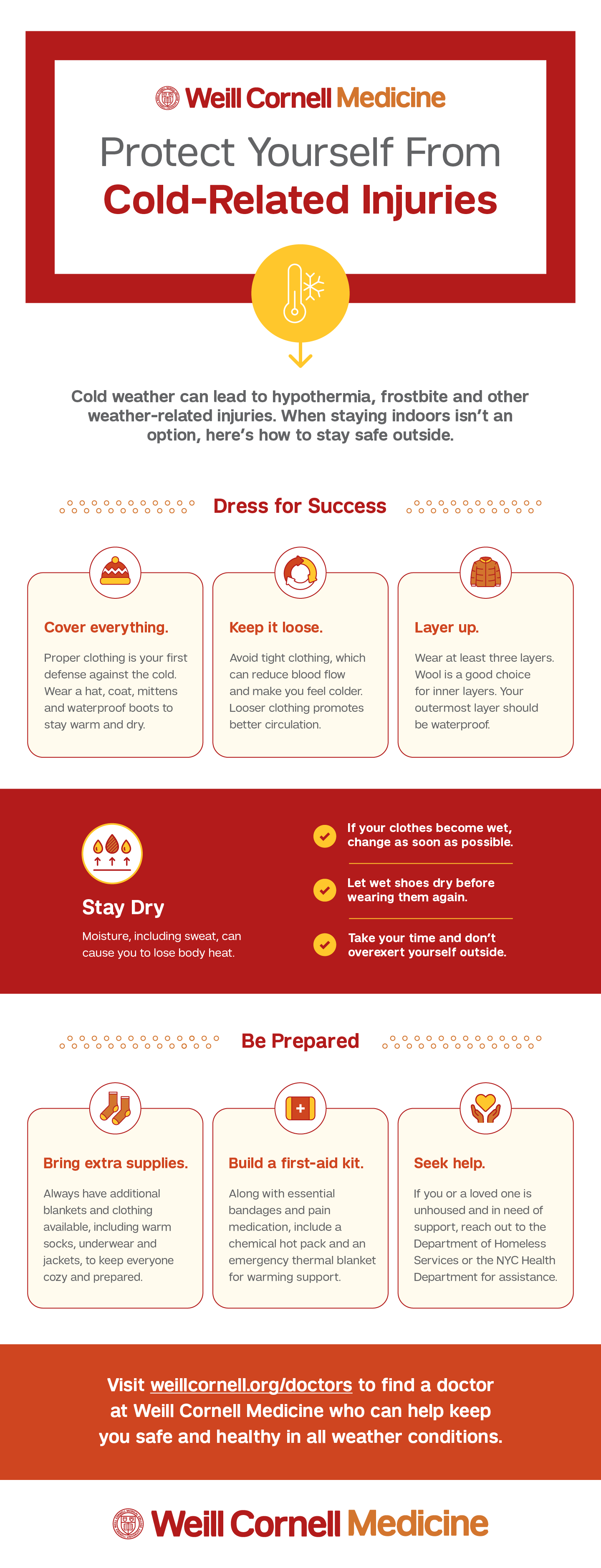 preventing cold injuries