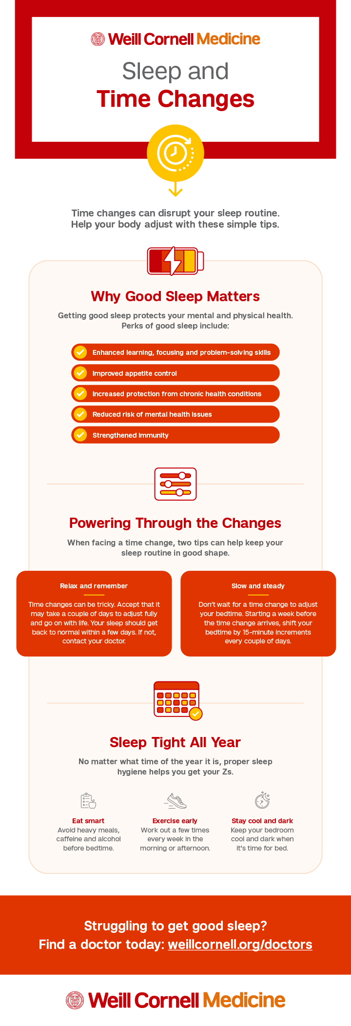 sleep and time changes