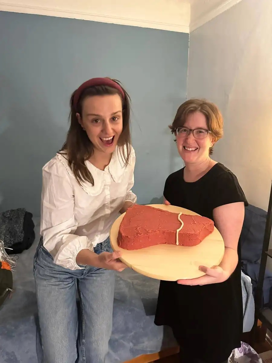 Two friends got even closer when one was in need of a liver donation and the other was more than willing to help.