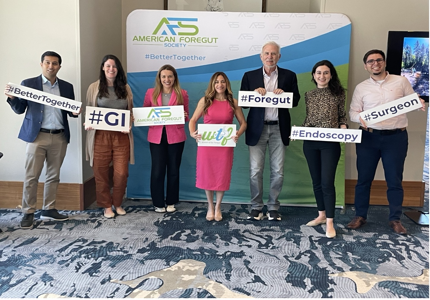 The DIGEST team poses for a photo at the AFS conference.