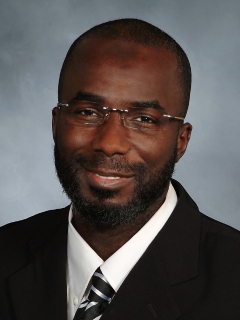 Portrait of Dr. Babacar Cisse, assistant professor of neurological surgery at Weill Cornell Medicine