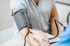 person checking BP image