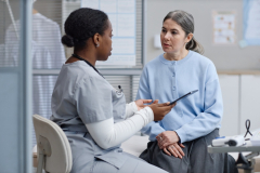 Doctor and patient