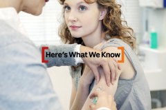 hwwk woman receives vaccine