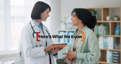 woman speaking with her doctor