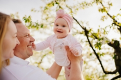 baby with cleft implant