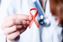world AIDS day ribbon